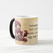 Creëer uw eigen  stijl kerstgnoom magische mok (Voorkant links)