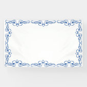 Creëer Uw eigen  stijl op maat Spandoek (Horizontaal)