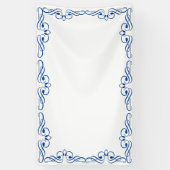 Creëer Uw eigen  stijl op maat Spandoek (Verticaal)