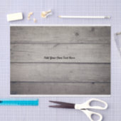 Creëer uw eigen stijl Robuuste houten tekst Tissuepapier (Craft)