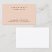 Creëer uw eigen stijlvol, eenvoudig ontwerp visitekaartje (Voorkant / Achterkant)