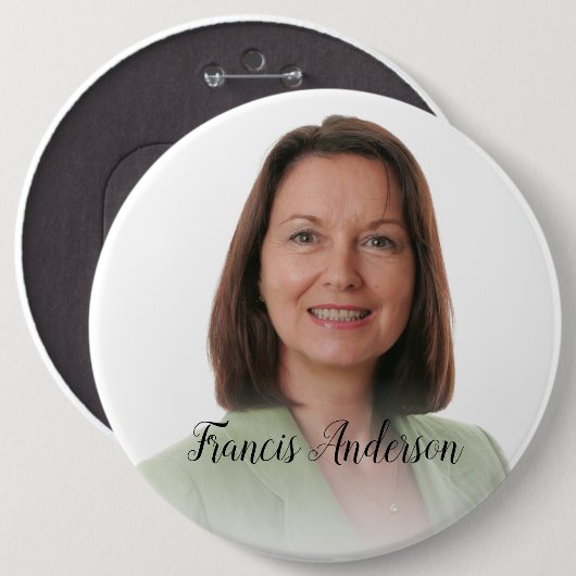 Creëer Uw eigen stijlvol Ronde Button 6,0 Cm (Voorkant /achterkant)