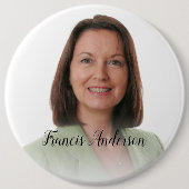 Creëer Uw eigen stijlvol Ronde Button 6,0 Cm (Voorkant)