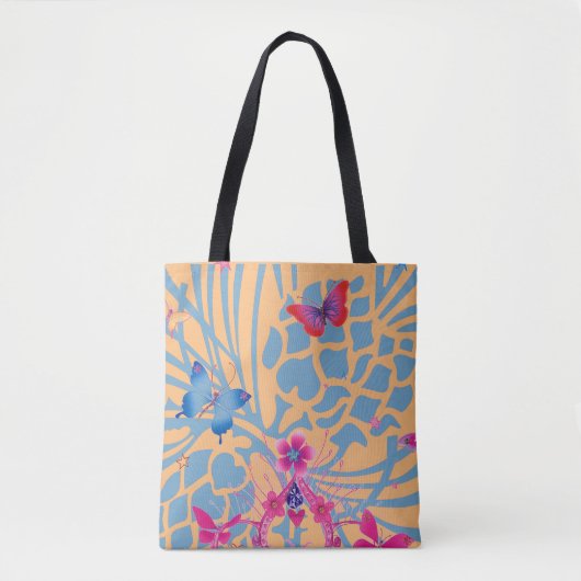 Creëer uw eigen stijlvolle All-Over Print Tote Bag (Voorkant)