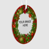 Creëer Uw eigen stijlvolle en geluidsfoto's Ornament (voorkant)