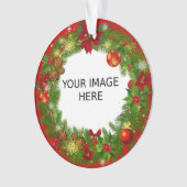 Creëer Uw eigen stijlvolle en geluidsfoto's Ornament (voorkant)