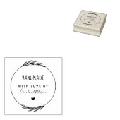 Creëer uw eigen stijlvolle handheld met liefde rubberstempel (Gestempeld)