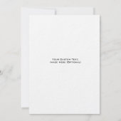 Creëer Uw eigen, stijlvolle, persoonlijke foto van Save The Date (Achterkant)