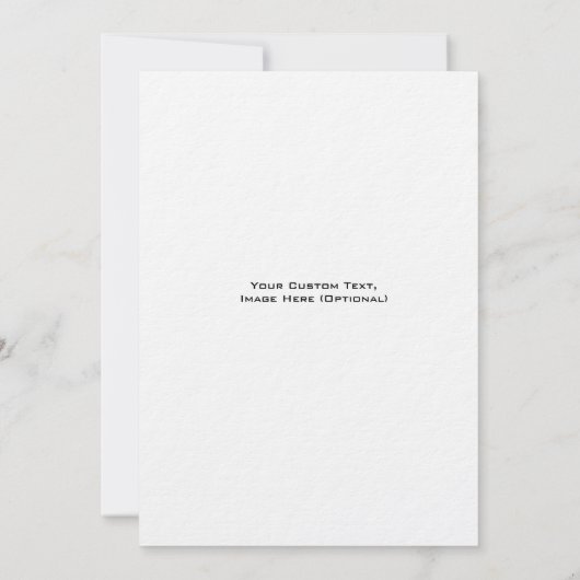 Creëer Uw eigen, stijlvolle, persoonlijke foto van Save The Date (Achterkant)