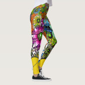 Creëer uw eigen stijlvolle, stijlvolle, unieke pat leggings (Rechts)