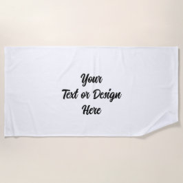 Creëer Uw eigen Strandlaken