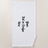 Creëer Uw eigen Strandlaken (Voorkant)