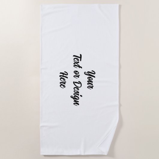 Creëer Uw eigen Strandlaken (Voorkant)