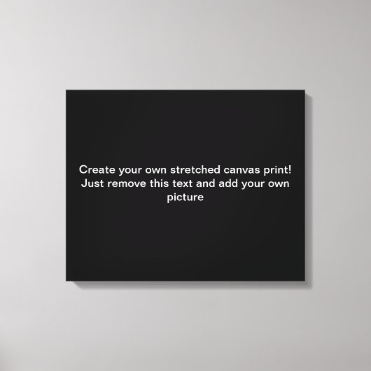 Creëer Uw eigen stretched canvas Print (Voorkant)