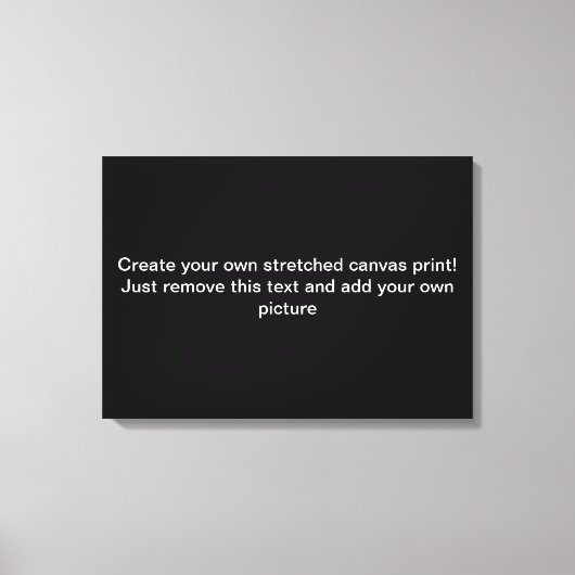 Creëer Uw eigen stretched canvas Print (Voorkant)