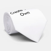 Creëer Uw eigen Stropdas (Opgerold)