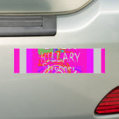 Creëer Uw eigen stunning Hillary Stronger Together Bumpersticker (Op auto)