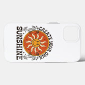 Creëer Uw eigen Sunshine Hoesje-Mate iPhone Case (Achterkant (horizontaal))