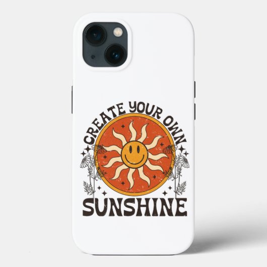 Creëer Uw eigen Sunshine Hoesje-Mate iPhone Case (Achterkant)