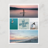 Creëer uw eigen SUP peddelen zomerfoto Briefkaart (Voorkant)