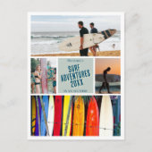 Creëer uw eigen surf surfen zomer foto Briefkaart (Voorkant)