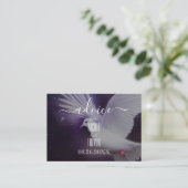 Creëer uw eigen surrealistische geschilderde duif advieskaart (Staand voorkant)