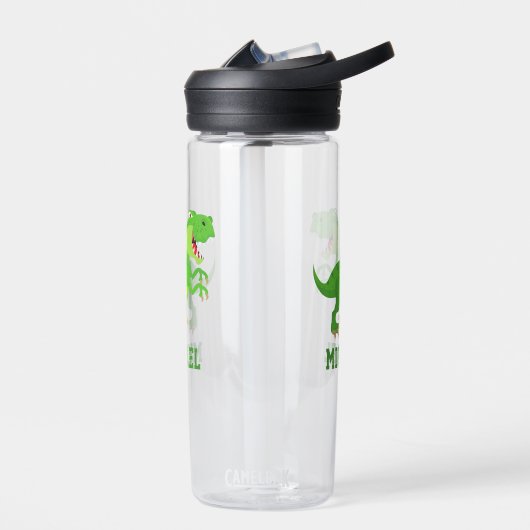 Creëer Uw eigen T-rex Dinosaur-naam Waterfles (Links)