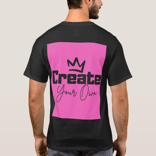 Creëer Uw eigen T-shirt (Achterkant)