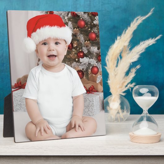 Creëer uw eigen tafelblad foto staande plaquette fotoplaat (Zijkant)