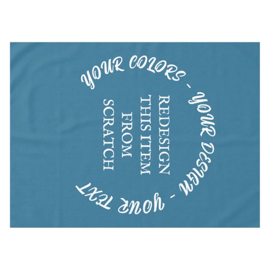 Creëer Uw eigen Tafelkleed (Voorkant (Horizontaal))