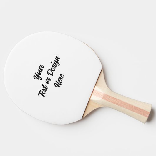 Creëer Uw eigen Tafeltennisbatje (Zijkant)