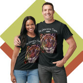 Creëer Uw eigen Tai Chi Graceful Tiger-oefening T-shirt