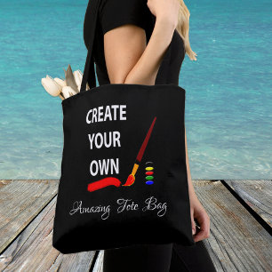 Creëer uw eigen Tas, merk, gepersonaliseerd Tote Bag