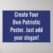 Creëer Uw eigen Tea Party Poster! Poster (Voorkant)