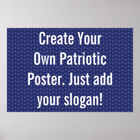 Creëer Uw eigen Tea Party Poster! Poster (Voorkant)