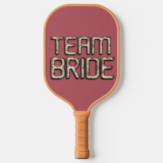 Creëer Uw eigen team Bride Fun Games Pickleball Paddle (Voorkant)