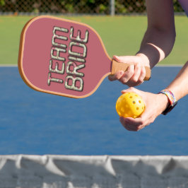 Creëer Uw eigen team Bride Fun Games Pickleball Paddle