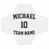 Creëer Uw eigen teamnummer Voetbal (Enkel)