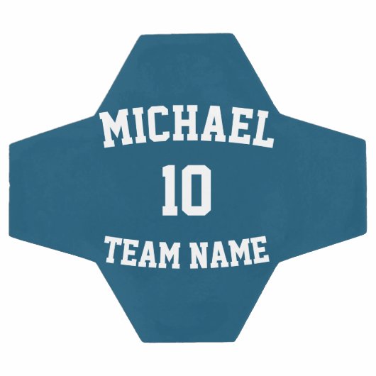 Creëer Uw eigen teamnummer Voetbal (Enkel)