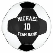 Creëer Uw eigen teamnummer Voetbal (Voorkant)