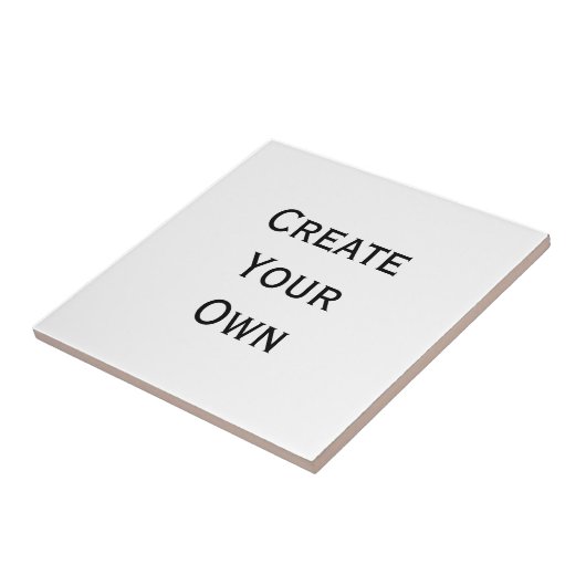 Creëer Uw eigen Tegeltje (Zijkant)