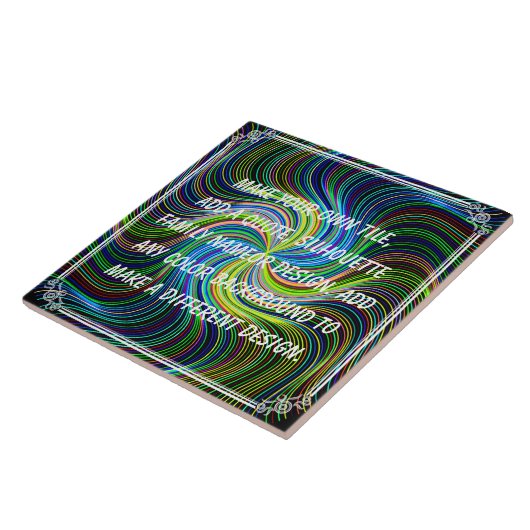 CREËER UW EIGEN TEGELTJE (Zijkant)