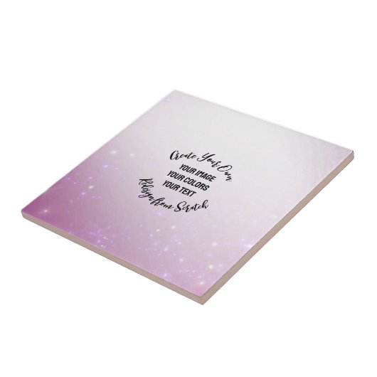 Creëer Uw eigen Tegeltje (Zijkant)