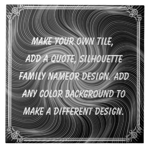 CREËER UW EIGEN TEGELTJE