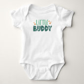 Creëer uw eigen tekst en ontwerp:-) baby romper (Voorkant)