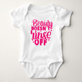 Creëer uw eigen tekst en ontwerp:-) baby romper (Voorkant)
