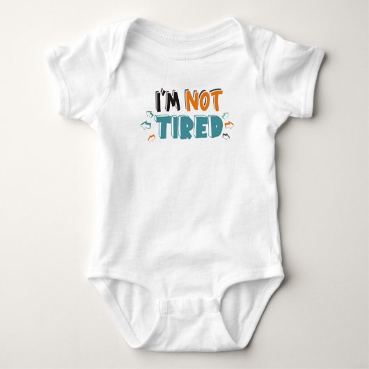 Creëer uw eigen tekst en ontwerp:-) baby romper (Voorkant)