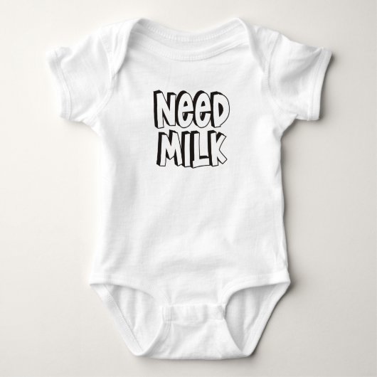 Creëer uw eigen tekst en ontwerp:-) baby romper (Voorkant)
