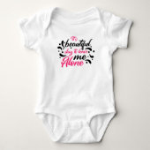 Creëer uw eigen tekst en ontwerp:-) baby romper (Voorkant)