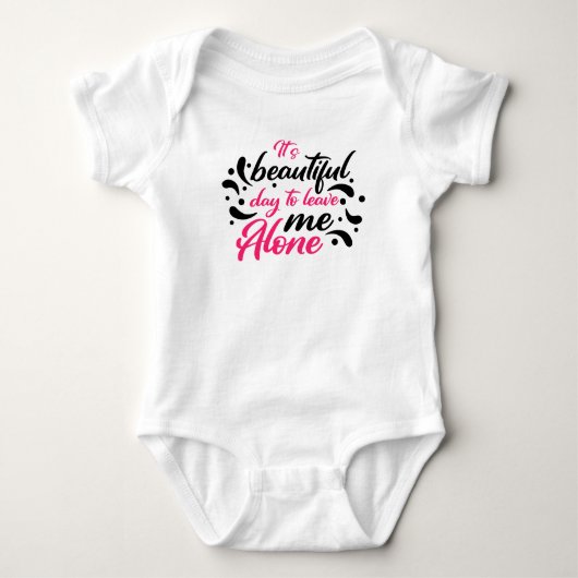 Creëer uw eigen tekst en ontwerp:-) baby romper (Voorkant)